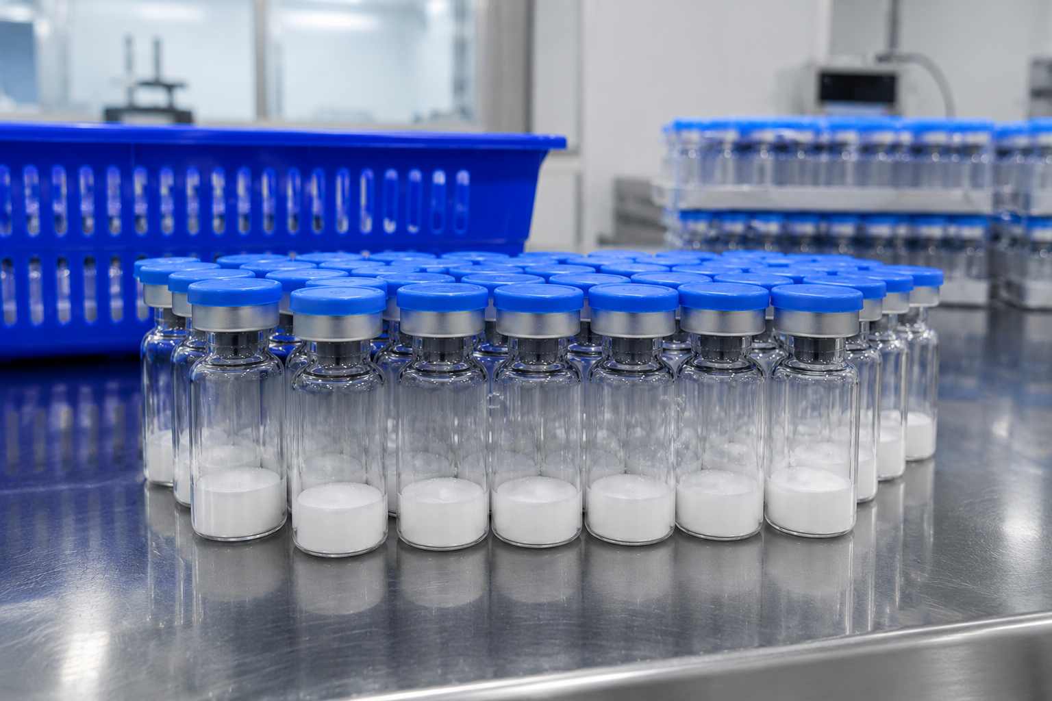 Peptide manufacturing facility